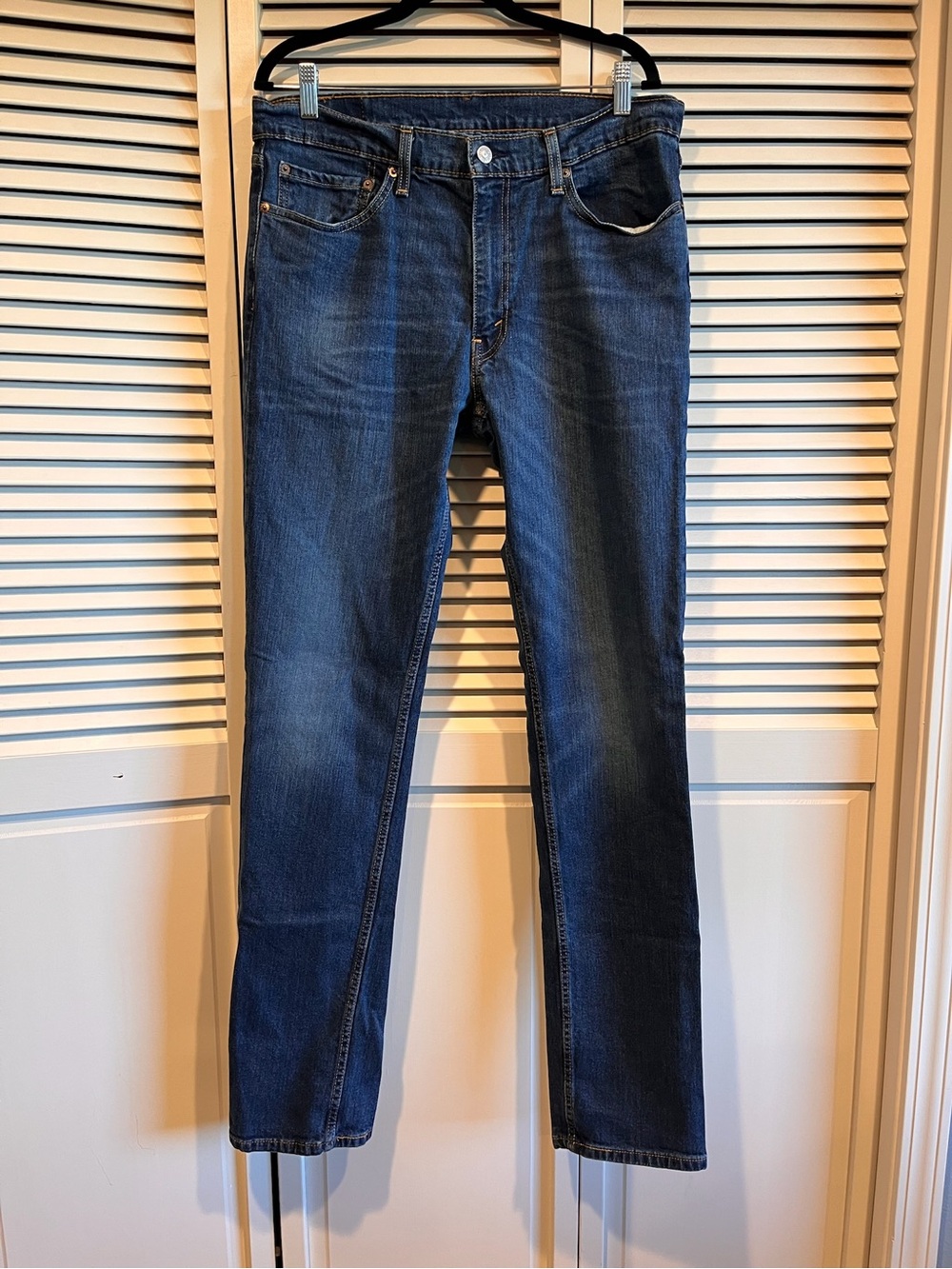 👖 Classic Men's Straight-Leg 511, 36x36 - Jeans in Dark Blue